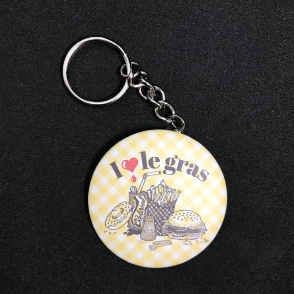 Porte-clefs "I love le gras" – Image 3