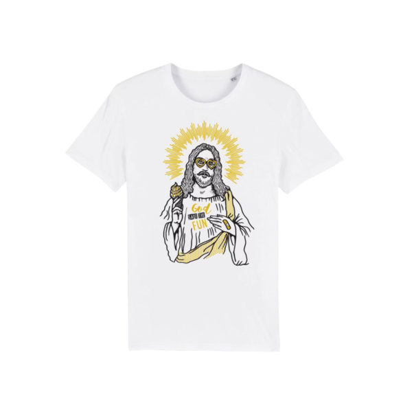 T-shirt mixte "God save the fun" – Image 2