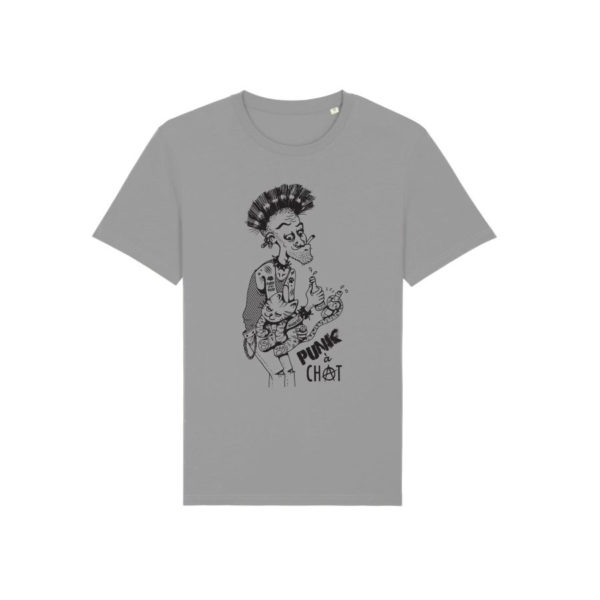 T-shirt mixte "Punk à chat" – Image 2
