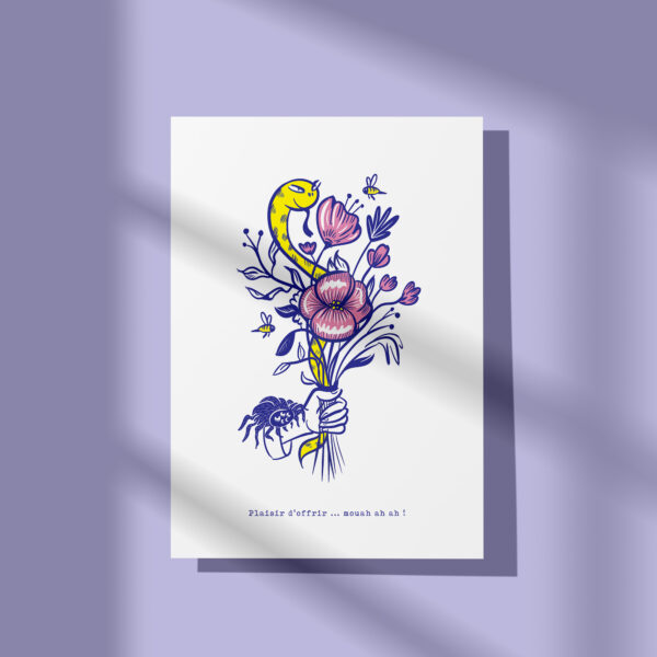 Affichette "Cadeau empoisonné"