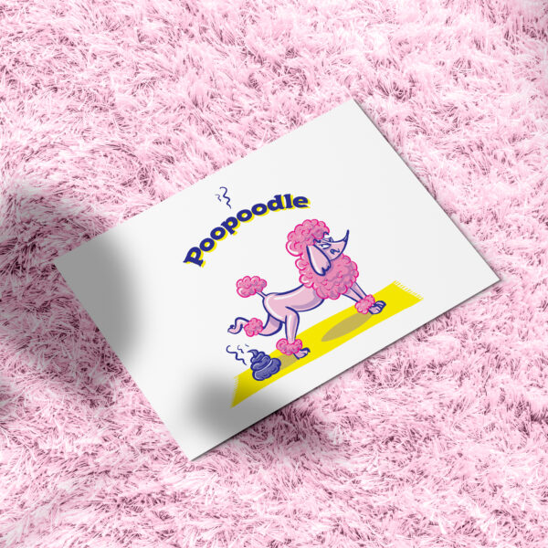 Affichette "Poopoodle"