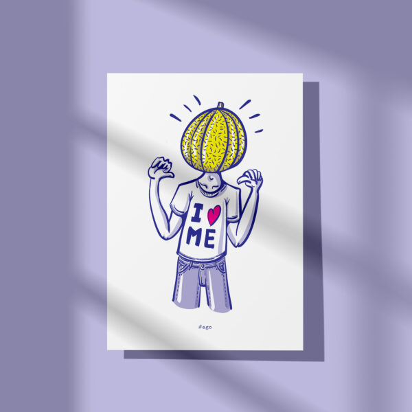 Affichette "Ego"
