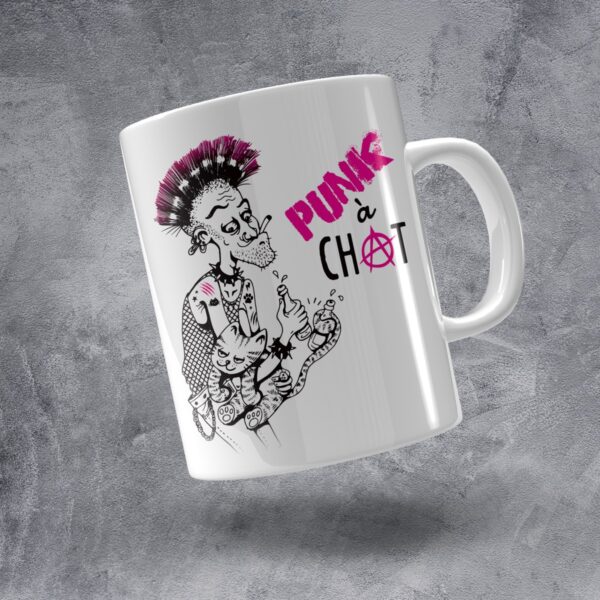 Mug "Punk à Chat"