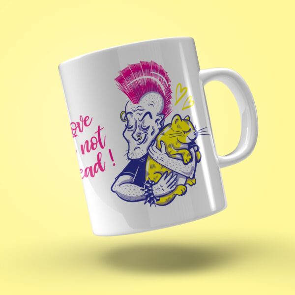 Mug "Love is not dead"