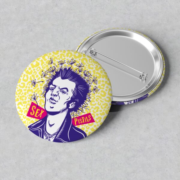 Gros badge "Sex Pistils"