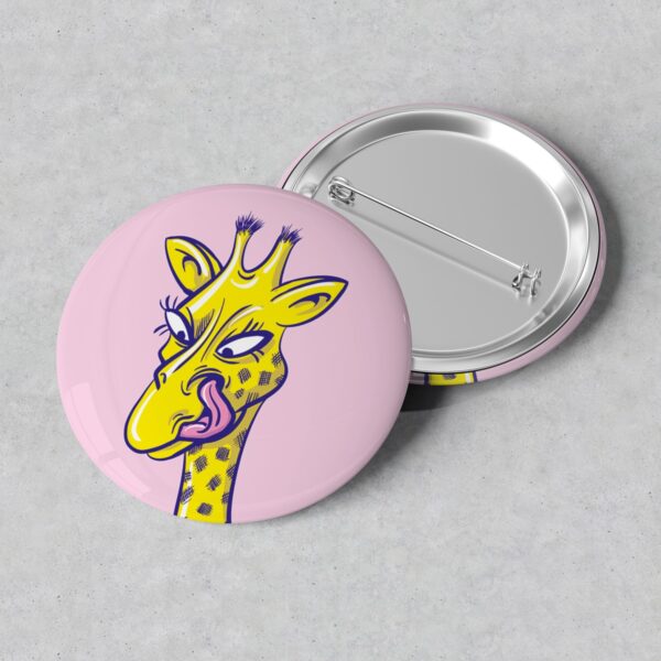 Gros badge "Girafe"