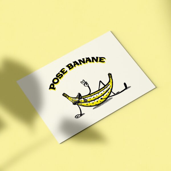 Affichette "Pause banane"