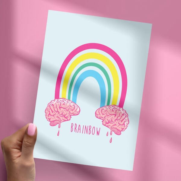 Affichette "Brainbow"