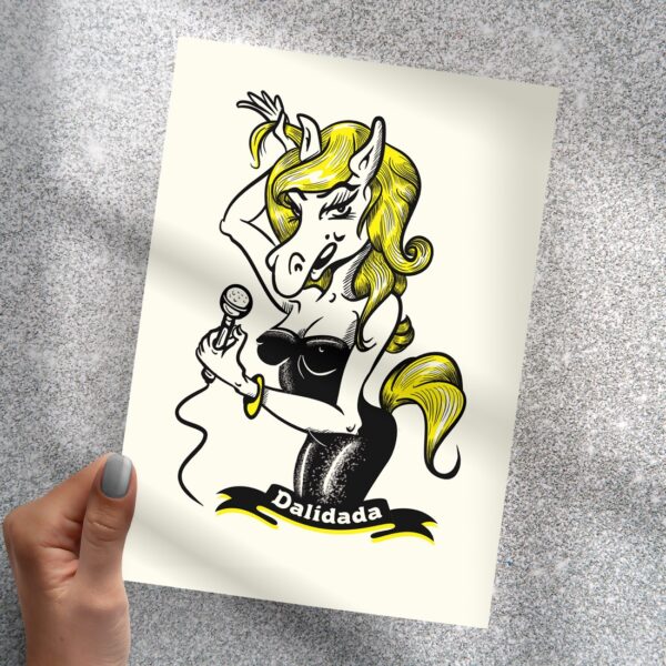 Affichette "Dalidada"