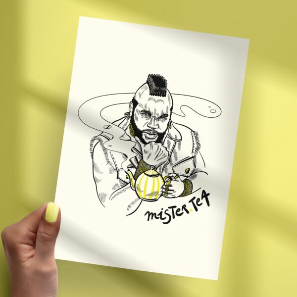 Affichette "Mister Tea"