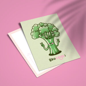 Carte postale "Brocooli"
