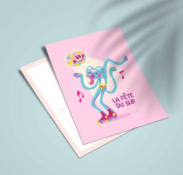 Carte postale "La fête du slip"