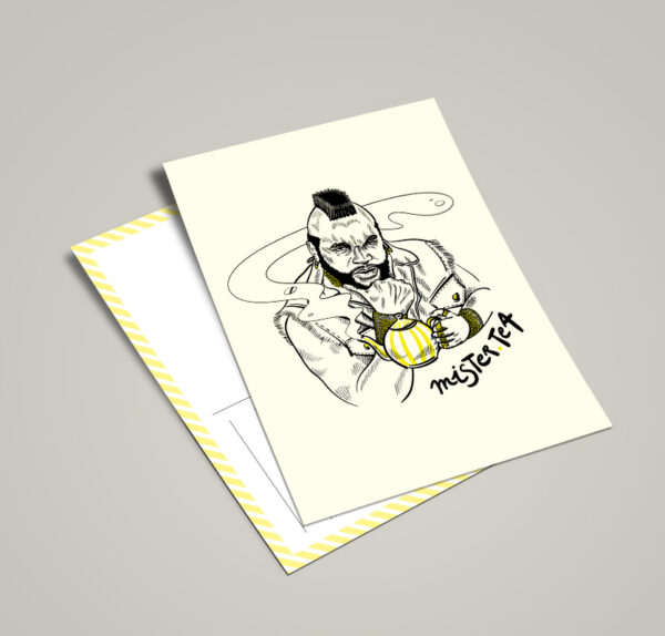 Carte postale "Mister Tea"