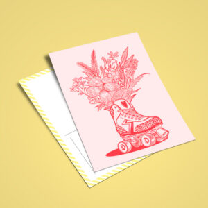 Carte postale "Flowers Rollers"