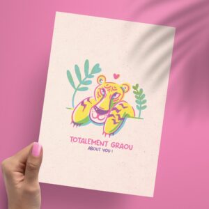 Affichette A5 "Graou about you"