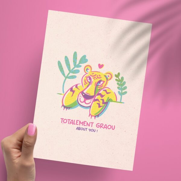 Affichette A5 "Graou about you"