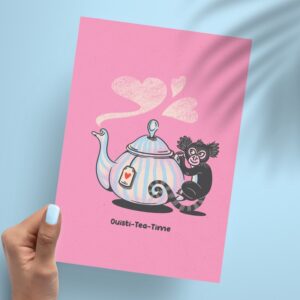 Affichette A5 "Ouisti-Tea-Time"