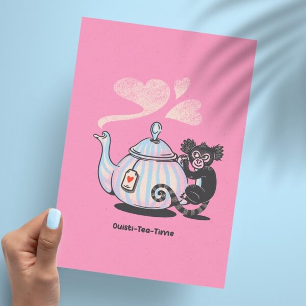 Affichette A5 "Ouisti-Tea-Time"
